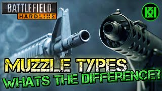 Battlefield Hardline: Muzzle Accuracy Test (Best Barrel attachment) Guide, Whats the Difference?