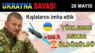 28 Mayıs Tüm Si̇lahlar Devrede Rus Kışlaları Yerle Bir Ediliyor Ukrayna Savaşı