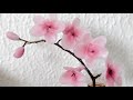 Diy waxflower Cherry blossom #diy #homemade #flowers #art #craft #viralvideo