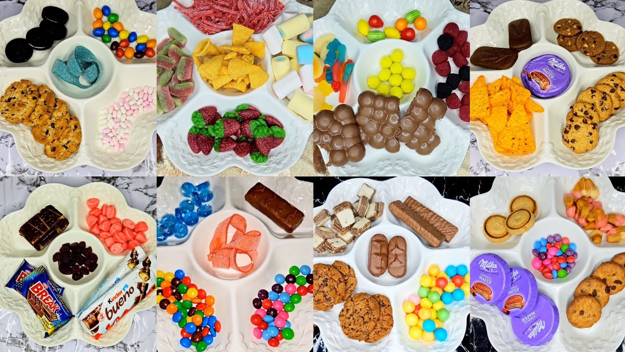 Chocolate and Candy Platters For You Compilation ASMR