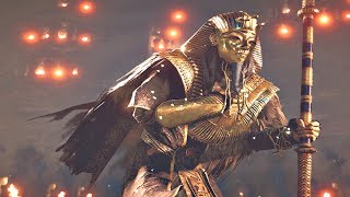 Assassins Creed Origins: Curse of The Pharaohs DLC - All Pharaoh Boss Fight & Ending