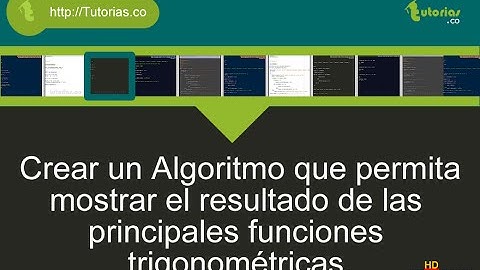 sentencia caso -- pseudocodigo (funciones trigonometricas)
