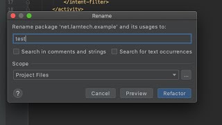 How to rename package name in Android Studio || Rename package name android studio