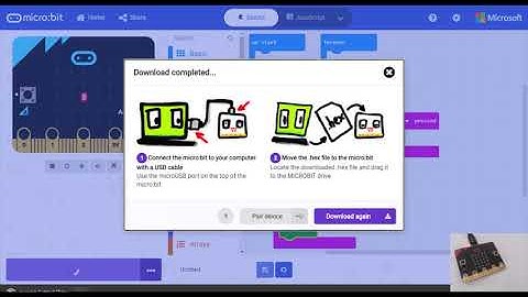 Microbit Lesson - 3 How to make a drawing game