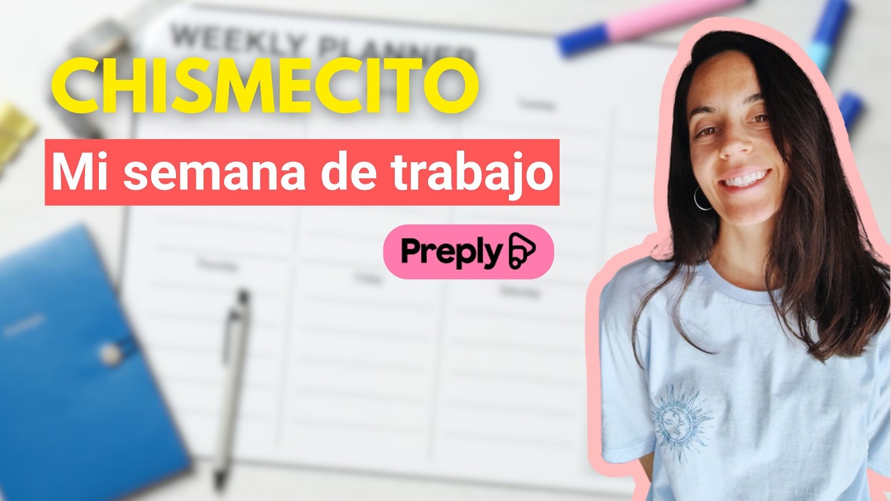 👩🏻‍🏫💬Cómo fue mi semana como profe  de español - Chismecito semanal