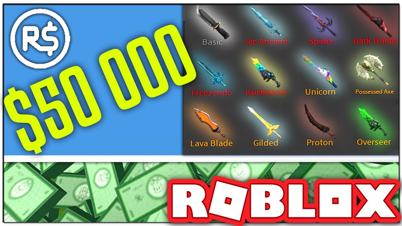 My Inventory Is Worth How Much Roblox Assassin Youtube - roblox assassin dark horse value