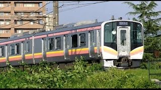 E129系新ﾆｲA11+A4+A6編成　信越本線446M長岡行き