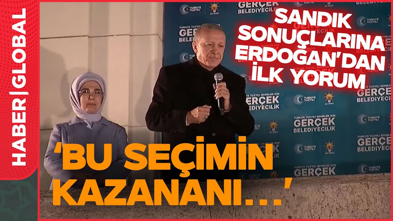 Seçim Sonuçlarına Erdoğan'dan İlk Yorum: Bu Seçimin Kazananı...
