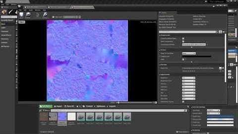 Unreal Engine 4 Lighthouse   Importing the Megascans rock asset