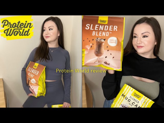 Protein World Blend and Cake Review 💛 - YouTube