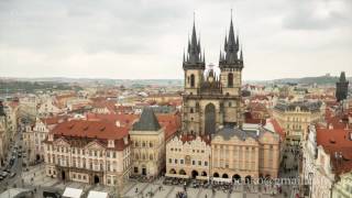 Prague, Czech Republic. 2017. Timelapse, hyperlapse