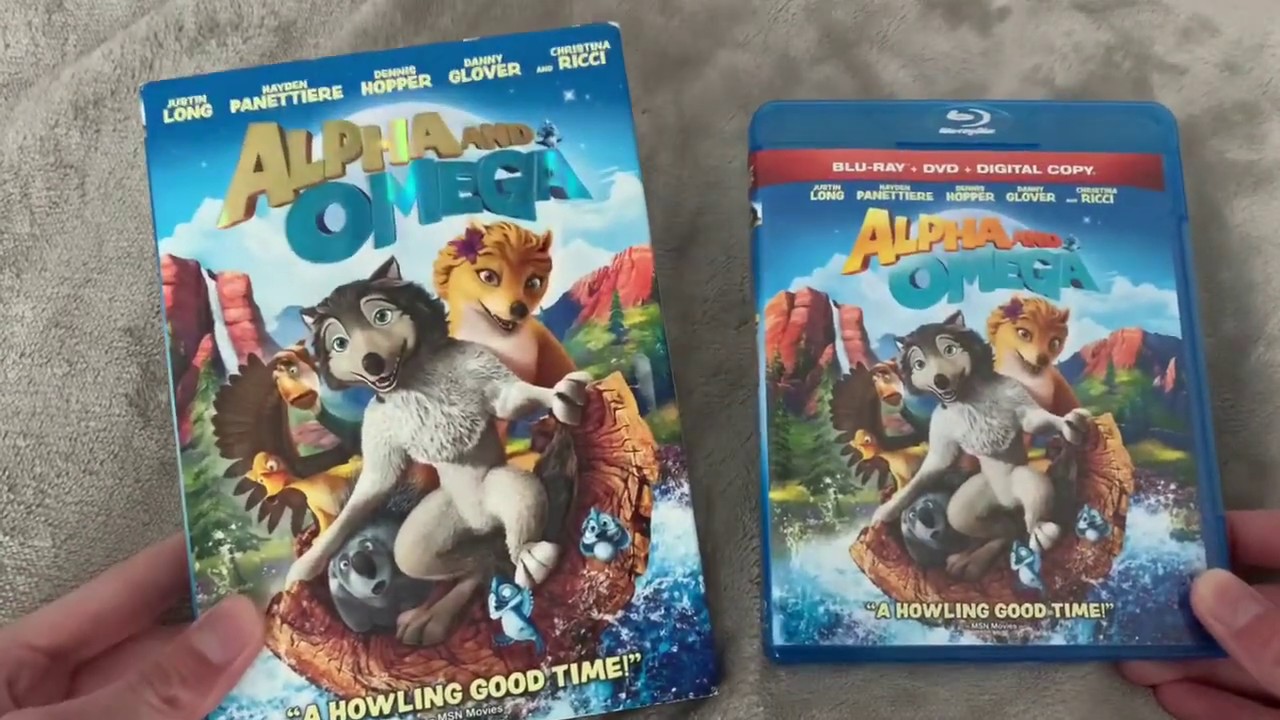 2 Different Versions of Alpha and Omega DVD/Blu-ray Covers ...