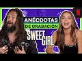 Jason Momoa e Isabela Merced cuentan las mejores anécdotas detrás de cámaras | Sweet Girl