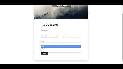 Registration Form Using HTML , CSS , JavaScript and Jquery
