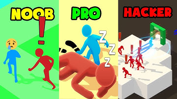 Sneak Out 3D Gameplay - NOOB vs PRO vs HACKER (iOS/Android)