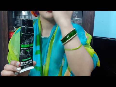 Healthvit activated charcoal face wash review, pore cleaner charcoal face wash, charcoal face wash