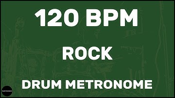 Rock | Drum Metronome Loop | 120 BPM