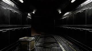 Trim sheet. Sci-Fi tunnel.