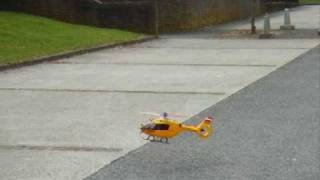 First Flight Belt CP in EC-135 Scale Fuselage by Align