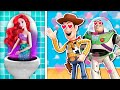WOODY &amp; BUZZ FALL IN LOVE WITH ARIEL FROM THE LITTLE MERMAID!