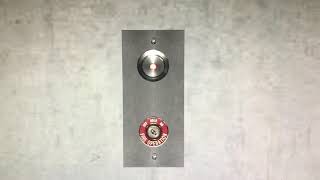 Animated: Schindler 400A HT Traction Service Elevators @ Shops At City Center