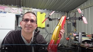 One motor, 4 props and variable pitch??  - WLtoys V383 Electric Quadcopter