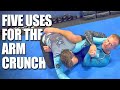 5 uses for the arm crunch  ude gatame  jiujitsu submissions