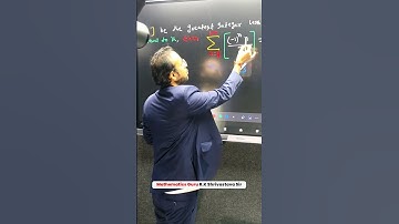 Mathematics Guru R.K Shrivastava Sir.