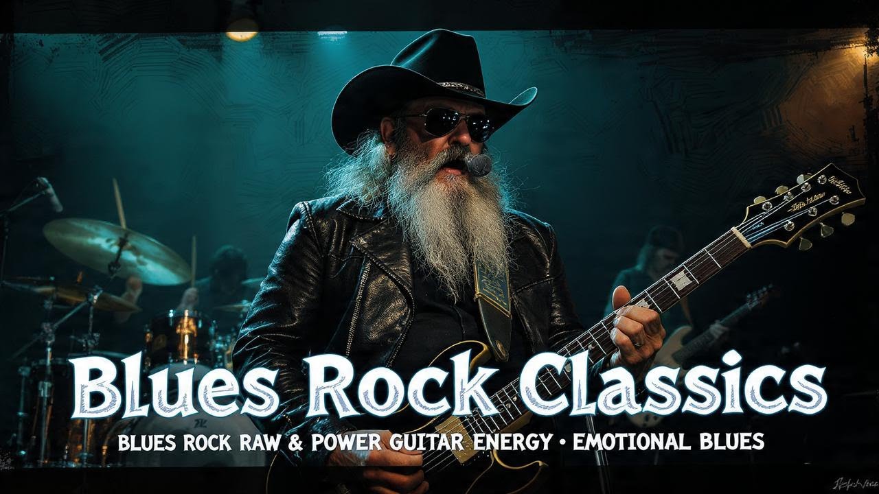 Eric Clapton, ZZ Top, Hendrix, The Animals Inspired Rock Blues & Soul Power