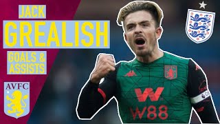 Jack Grealish All Goals + Assists 2019/20 | Aston Villa