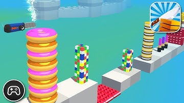 Slice It All! - Gameplay Walkthrough Part 6 - Basic Game Level 121-124 (iOS, Android) #shorts