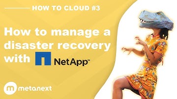 HOW TO CLOUD #3 - How to manage a disaster recovery between 2 CSP with #NetApp