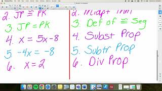 Sect 2 4 Day 2 Video Midpoint Theorem and Geometry Proof Intro