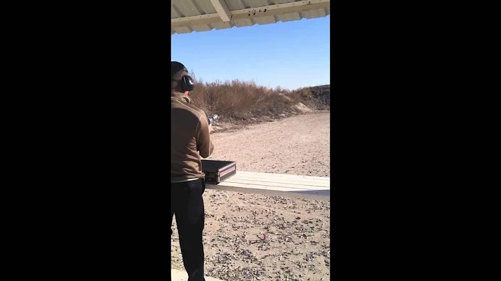 Shooting the .50 BMG Pistol THUNDER