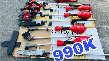 Milwaukee Bãi Mỹ 🇺🇸 Cưa Cành Trên Cao + Cắt Cỏ 2825-20 // Cưa Xích M18 2727-20 // Cưa Gỗ Cầm Tay