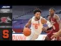 Rider vs. Syracuse Condensed Game | 2020-21 ACC Men's Basketball