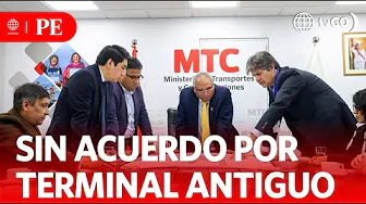 Meeting without agreement to reopen old airport terminal | First Edition | Peru News
