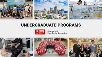 Chemical & Biomolecular Engineering Undergraduate Programs at NC State