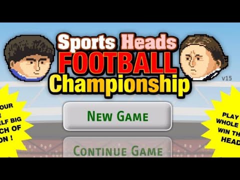 Play Sports Heads Football Championship online on Agame