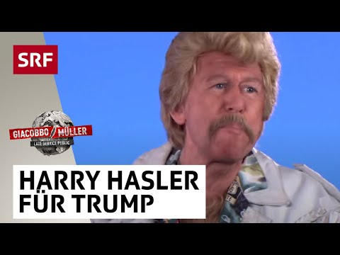 Harry Hasler for Trump | Giacobbo/Müller | SRF Comedy