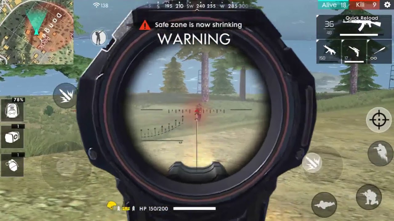 Garena Free Fire Solo Gameplay 5 20 Kills In A Single Match Solo