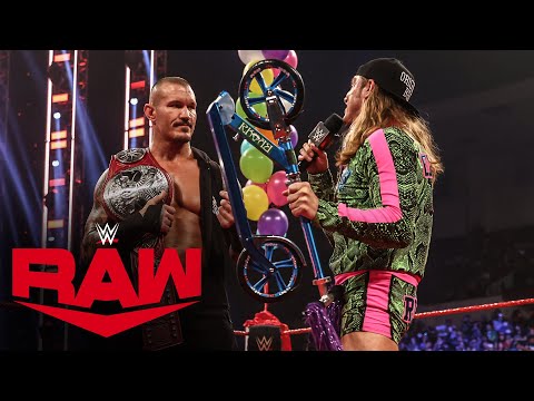 Riddle gifts Randy Orton a personalized scooter: Raw, Aug. 23, 2021