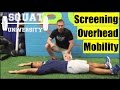 How to Screen for Overhead Mobility