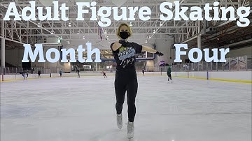 Adult Figure Skating Progress - 4 months