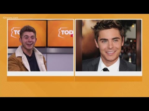 Zac Efron Lookalike In Gilbert In Studio 12a For National