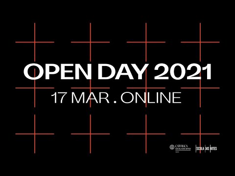 Open Day da Escola das Artes · Live Licenciatura Cinema 17 MAR 2021 · Online