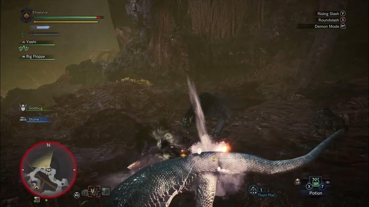 Investigate The Unknown Monster Tracks Search For Rathian Tracks Search for Rathian Tracks - Monster Hunter World - YouTube