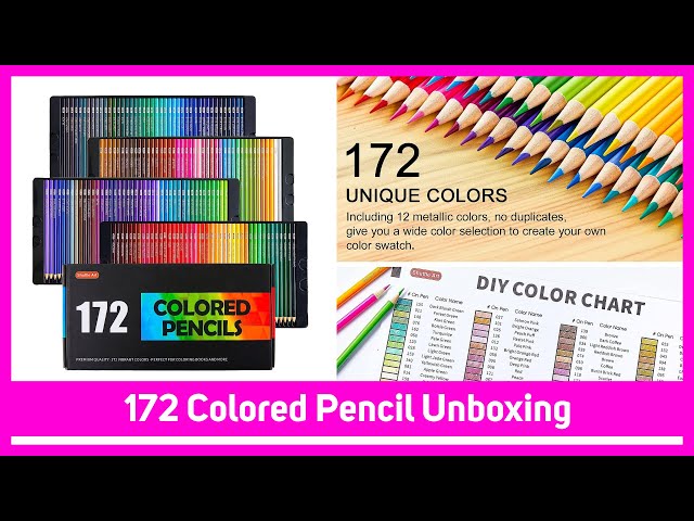 Colored Pencils - Set of 172