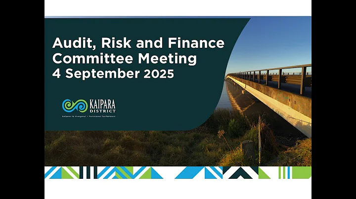 Audit, Risk and Finance Committee - 4 September 2025