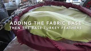 Making a Feather Wreath